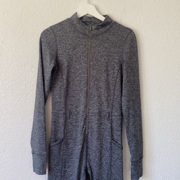Aerie Offline Grey Long sleeve Jumpsuit - Picture 4 of 6